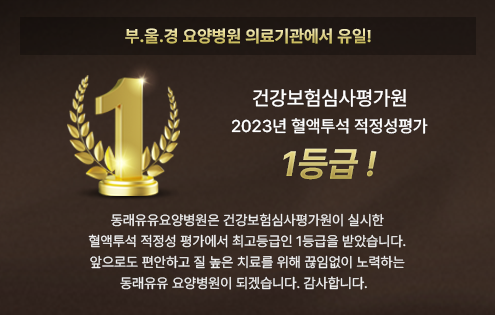 2023년 혈액투석 적정성평가 1등급